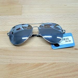#116-13 Sunglasses TREND Unisex - Studio35 Dolly,metal silver